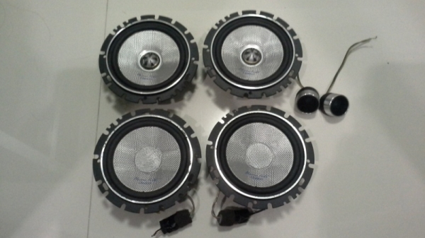 Clarion ชุดหน้า+หลัง+ทวิสเตอร์ ขนาด 6.5" สภาพสวยมาก