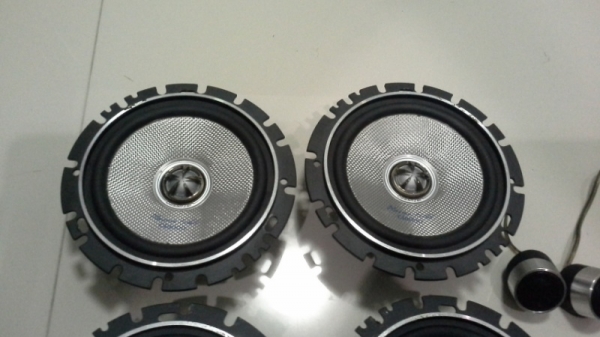 Clarion ชุดหน้า+หลัง+ทวิสเตอร์ ขนาด 6.5" สภาพสวยมาก