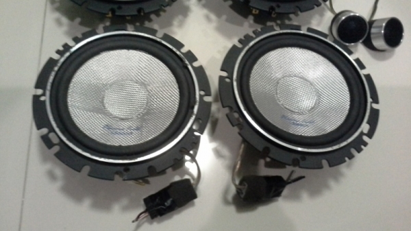 Clarion ชุดหน้า+หลัง+ทวิสเตอร์ ขนาด 6.5" สภาพสวยมาก