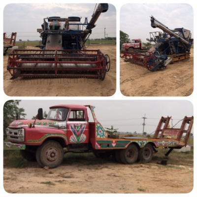 ขายรถเกี่ยวขายคู่กับรถเทเลอร์