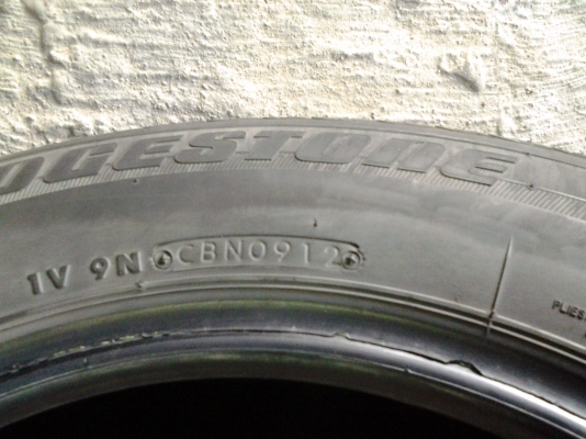 ยาง บริสโตน 195/65/15 ปี 12