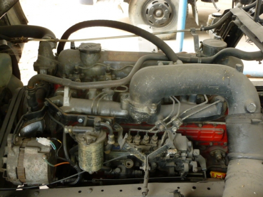 แสงฟ้าเต้นรถ///จำหน่ายรถ6ล้อ HINO-FD174B เครื่อง175