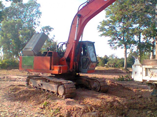 ขาย แมคโคร ฮิตาชิ 150 ราคาถูกสุดๆ เครื่องดี ปั้มแรง เอวแน่น รถทำงานทุกวัน