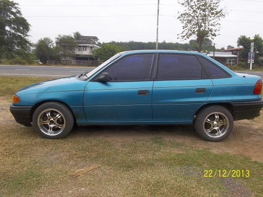 ขายเก๋งโอเปิลแอสตราปี93 เครื่องนิสสันหัวฉีดSR 2000CC ติดแกซ LPG แล้ว