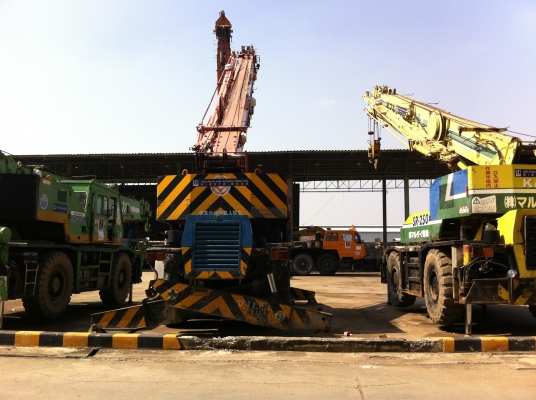 ขายรถเครน 25ตัน 4ล้อใหญ่ ยี่ห้อKATO SR250-H-V เอกสารอินวอย