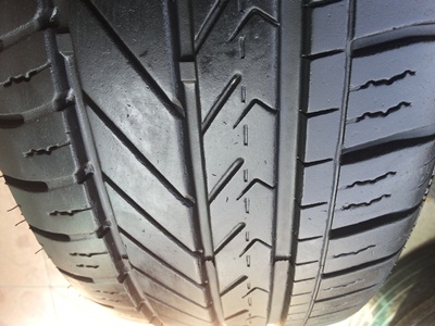 ขายยาง185/65/14 ปี 12 GOODYEAR DURAPLUS 1 ชุด