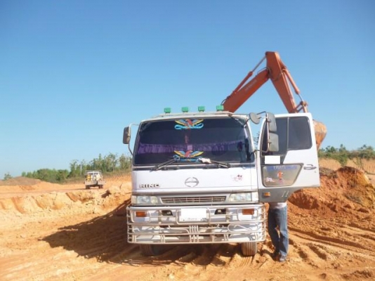 ขาย Hino 1M วางเครื่อง JO8C-TB 245 แรง ดั้มพ์สวยพร้อมใช้