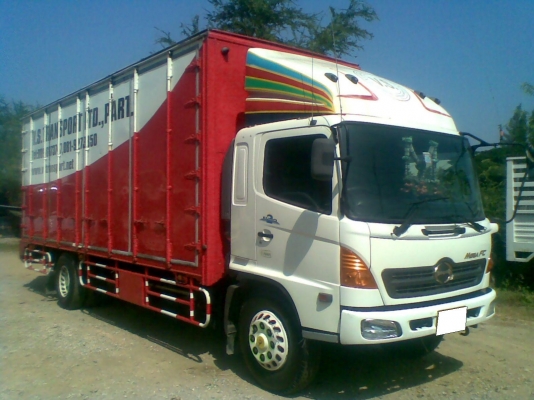 6 ล้อใหญ่ *ตู้ 10บาน* HINO *Euro.2* MEGA FG1J 212 แรงม้า *ยาว 7.20 ม.* รถสวยจริง *รถห้างแท้* (.มี 2 คัน.)