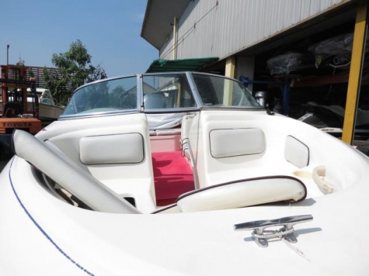 !!@@ขายเรือ Searay มือสอง 18 ฟุต พร้อมเครื่อง 140 แรง 2 จังหวะ และเทรลเลอร์ ตามสภาพ@@!!