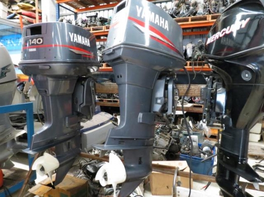 !!@@ขายเครื่องสภาพสวยมาก มือสอง YAMAHA 85 แรงพร้อม Control 2 จังหวะ เครื่อง 10 ชม.@@!!