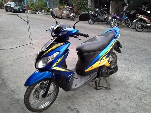 mio 125 RR ปี 54 สีน้ำเงิน รถเดิมๆ เครื่องแน่น ชุดสีสวย ขายรวมโอนให้ฟรีๆๆ
