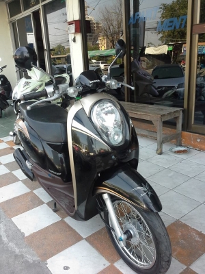 Honda Scoopy - i ปี 2555 ลายคลาสสิค รถสวย ราคาถูก
