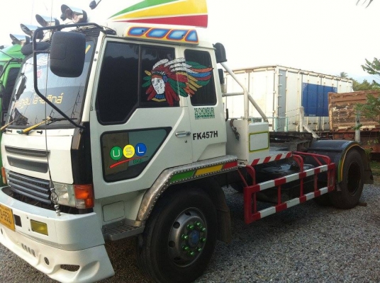 6 ล้อหัวลากมิตซู FK457  , ISUZU Rocky 195 แรง