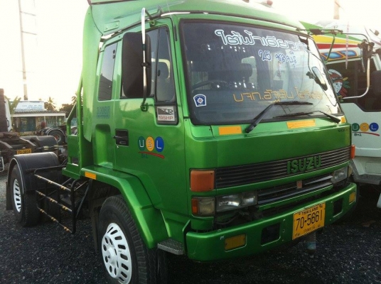6 ล้อหัวลากมิตซู FK457  , ISUZU Rocky 195 แรง