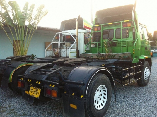 6 ล้อหัวลากมิตซู FK457  , ISUZU Rocky 195 แรง