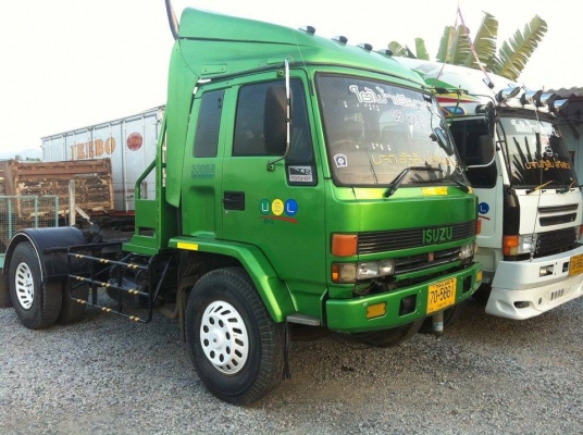 6 ล้อหัวลากมิตซู FK457  , ISUZU Rocky 195 แรง