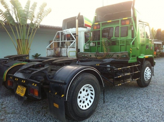 6 ล้อหัวลากมิตซู FK457  , ISUZU Rocky 195 แรง
