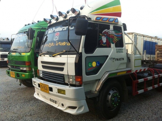 6 ล้อหัวลากมิตซู FK457  , ISUZU Rocky 195 แรง