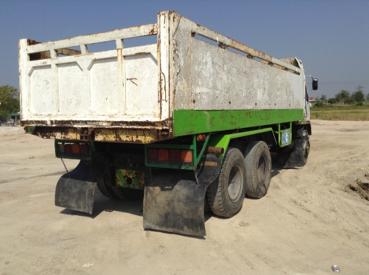 ร้อนเงินด่วนๆขายสิบล้อดั้มMITSUBISHI527เทอร์โบอินเตอร์คลูเลอร์220แรงเบรคใหญ่