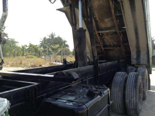 ร้อนเงินด่วนๆขายสิบล้อดั้มMITSUBISHI527เทอร์โบอินเตอร์คลูเลอร์220แรงเบรคใหญ่