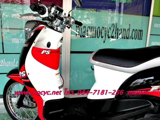 Fino PS  ปี 56  สีดำแดงขาว รถเดือน มี.ค. ไมล์ 5 พันโล   25500