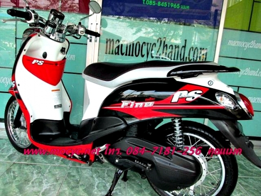 Fino PS  ปี 56  สีดำแดงขาว รถเดือน มี.ค. ไมล์ 5 พันโล   25500