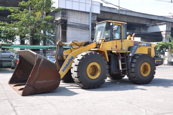 รถตักล้อยางKOMATSU WA 470-5
