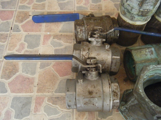 อุปกรณ์วาล์วน้ำ ข้อต่อ ทองเหลืง บอลวาล์วสแตนเลส316