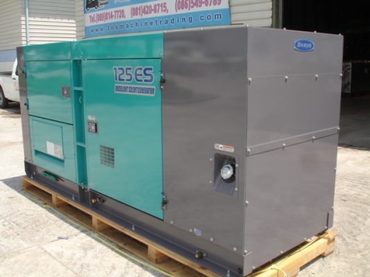 ขายเครื่องปั่นไฟ 125 KVA ของใหม่ Denyo