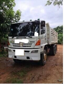 ขายรถสิบล้อ HIno MEGA FM 320 ปี 50  รถสวยพร้อมใช้งาน