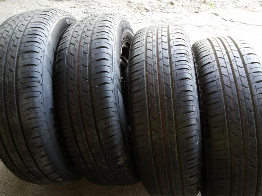 ล้อกะทะ Yaris บริสโตน 175 65 14 ปียาง4413 ป้ายแดง