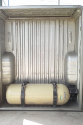 กระบะท้ายวีโก้แค็ป CNG มาพร้อมถังแก๊ส+ แม็กไลเนอร์