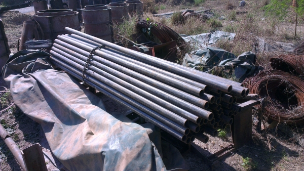 Sell> ขายแป๊ปสเตร หนา 2 หุล มือสอง แป็ปดำไม่มีรอยตะเข็บ ยาว 250-300 เซน