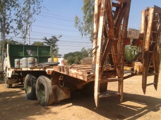 เทลเล้อ jcm วางเครื่อง175 ทิฟฟี่เพาเว้อ10ล้อเพลาเดียวชุดกระบอกดั้มพร้อมปั้มยังติดอยู่ที่รถใม่ใด้เอาออกครับ