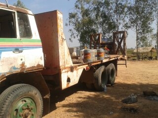 เทลเล้อ jcm วางเครื่อง175 ทิฟฟี่เพาเว้อ10ล้อเพลาเดียวชุดกระบอกดั้มพร้อมปั้มยังติดอยู่ที่รถใม่ใด้เอาออกครับ