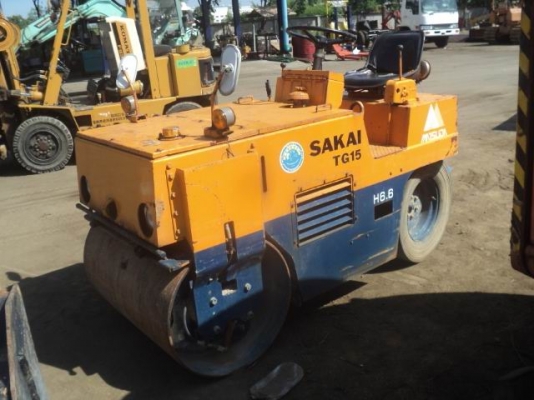 รถ บด SAKAI TG15 จาก JAPAN ไม่เคยใช้งานในไทย