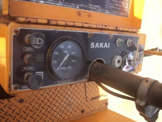 รถ บด SAKAI TG15 จาก JAPAN ไม่เคยใช้งานในไทย