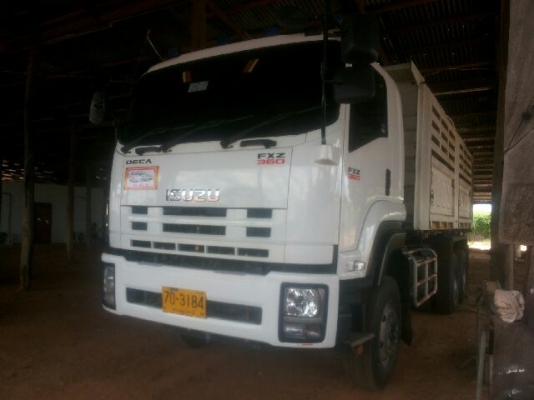 ขายรถ 22 ล้อพ่วงแม่-ลูกดัมพ์ ISUZU DECA 360 ปี 2554 ลูกพ่วง 3 คานแท้ดัมพ์กระบะสามมิตรคอกเสมอหัว ราคา 3200000