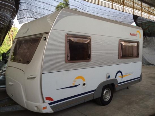 รถ Caravan RV นำเข้า Brand Dethleff model: Topline