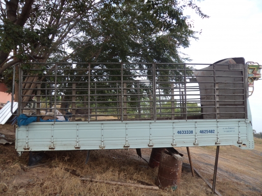 ขาย38000บาท เป็นกะบะรถ6ล้ออีซูซุร็อก พร้อมคอกเหล็กแป็บ อย่างดี