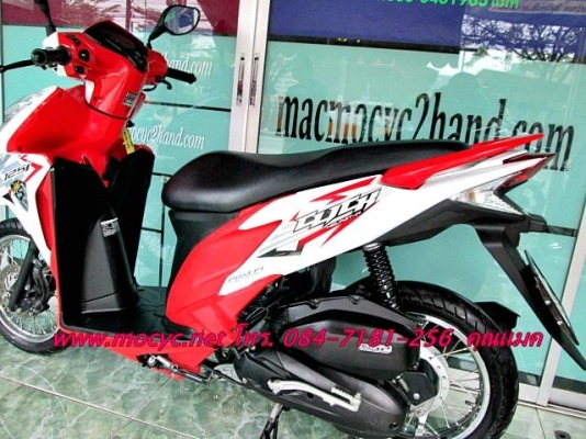 CLICK 125 i ปี 56 ไมล์ 2 พันโล สีขาวแดง มาใหม่สวยๆเลย  ฟรีค่าโอน  35900