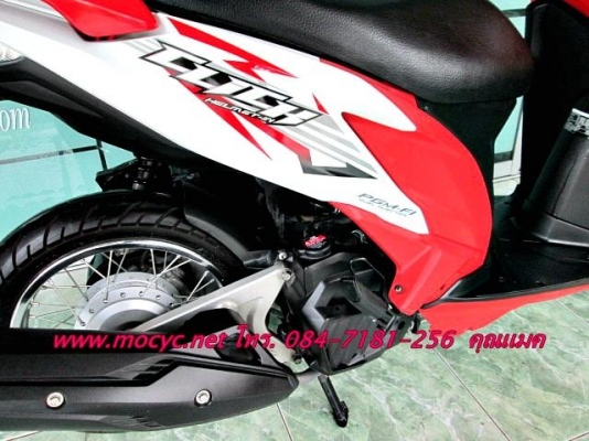 CLICK 125 i ปี 56 ไมล์ 2 พันโล สีขาวแดง มาใหม่สวยๆเลย  ฟรีค่าโอน  35900