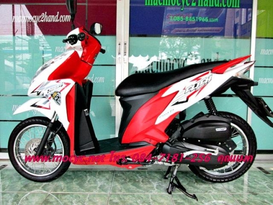 CLICK 125 i ปี 56 ไมล์ 2 พันโล สีขาวแดง มาใหม่สวยๆเลย  ฟรีค่าโอน  35900
