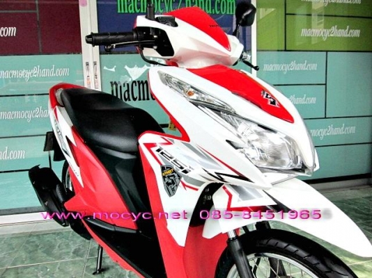 CLICK 125 i ปี 56 ไมล์ 2 พันโล สีขาวแดง มาใหม่สวยๆเลย  ฟรีค่าโอน  35900