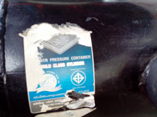 ขายถังแก็สlpg มือสองสภาพถัง95\%