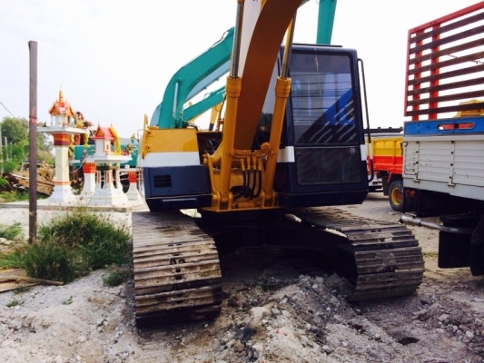 ขายรถแมคโครPC100-5 ไฟฟ้าครบ สภาพพร้อมใช้ สนใจติดต่อ บอย 085-156-2314