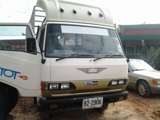 HINO KM779 เครื่อง 117ฝาแดง เพาเวอร์ แอร์เย็น กะบะยาว 5.5 เมตร