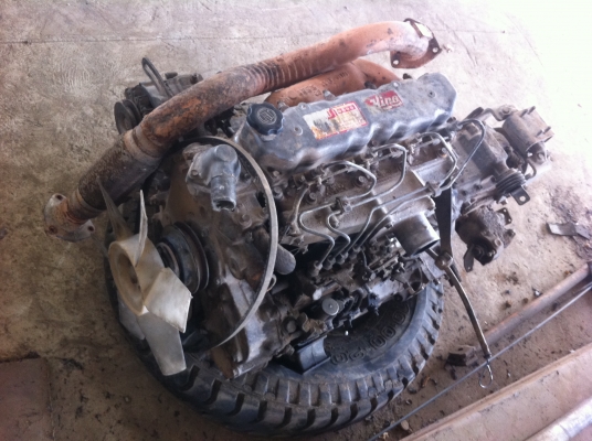 เครื่องดีมาก HINO WO4D 117 แรงม้า + เกียร์