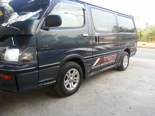 ขายรถตู้แต่งสวย