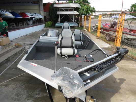 !!@@ ขายเรือใหม่อลูมิเนียม LOWE จากอเมริกาแท้ 16 ฟุต เครื่อง 20 แรง Mercury 4จังหวะ@@!!